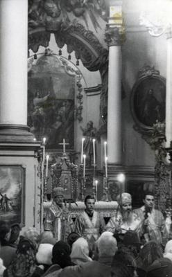 Liturgy in Saint George cathedral