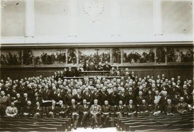 Lviv university session hall