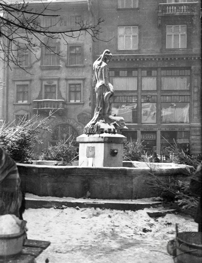 Fountain on Rynok square 2