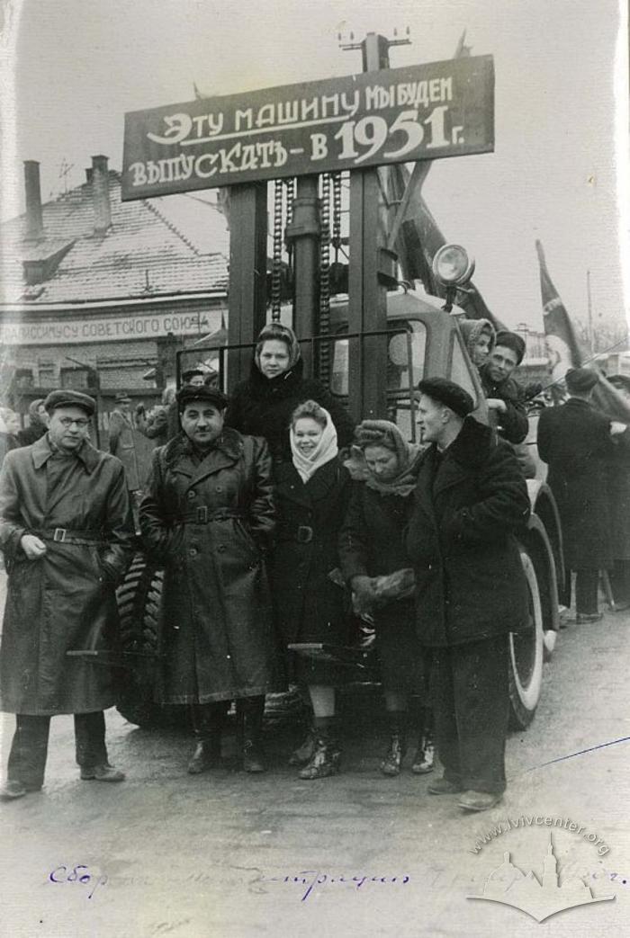 Engineers of Lviv Power Lift Trucks factory 2