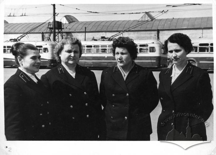 Group of trolleybus drivers 2