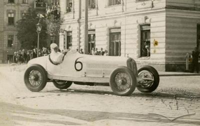 Rudolf Carraciola car at Lviv race