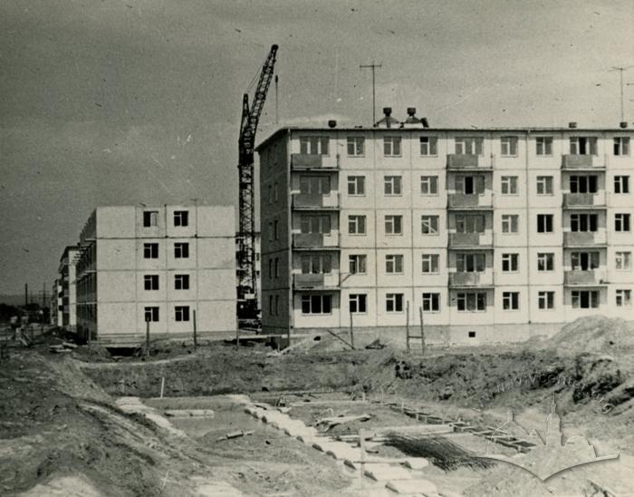 New residential houses on V. Tereshkova street (I. Vyhovskoho street now) 2