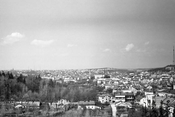 Lviv panorama from Hill of Glory 2