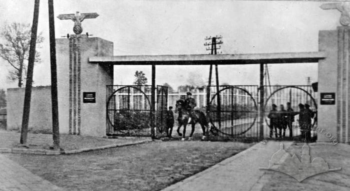 Main Entrance to the Janow Death Camp 2