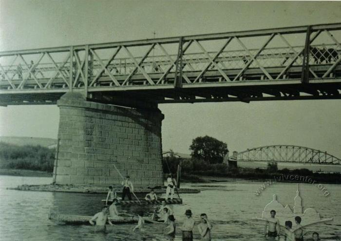 Street bridge and railway bridge 2