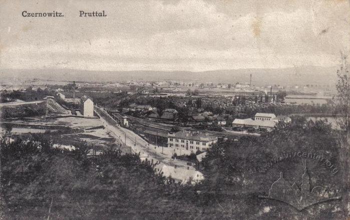 Panoramic View of Chernivtsi from the Northwest 2