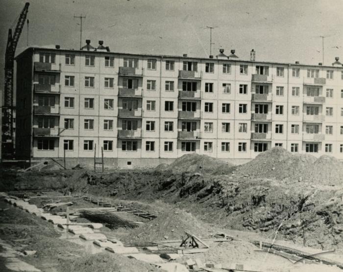 Housing construction on V. Tereshkova street (I. Vyhovskoho street now) 2