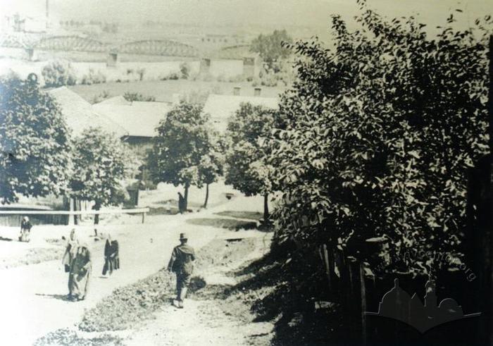 View of the River Pruth and the Railway Bridge 2