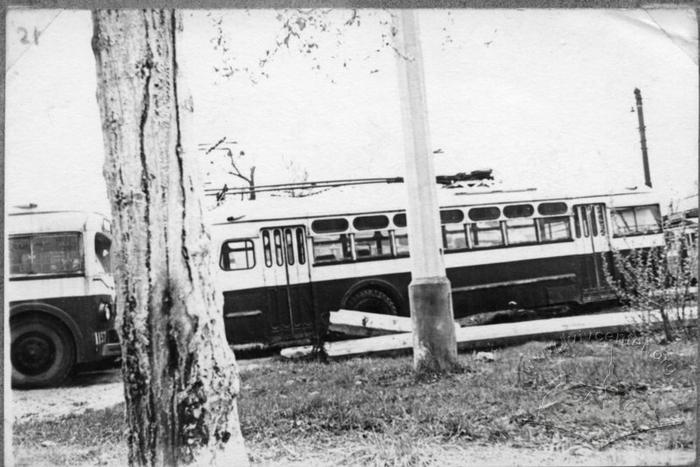 Trolleybuses in depot 2