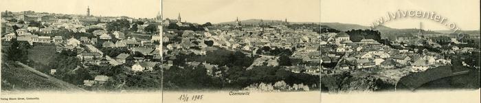 Panoramic View of the City from the Weinberggasse 2