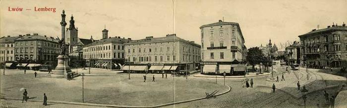 Panorama of the Central Squares of Lviv 2