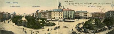 Panorama of Downtown Lviv