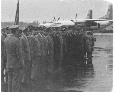 Festivities at the Airport