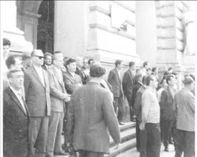 Erection of the Ivan Franko Monument 