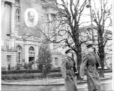 Commemoration of the Vozhd (Leader) by Lviv Residents