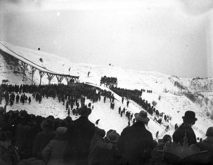 Ski springboard in Znesinnia 2