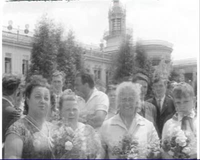 Yuri Gagarin Visiting Lviv
