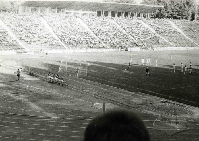 Football match at "Ukraina" stadium 2