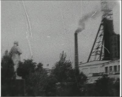 Miners Standing on Lenin Watch