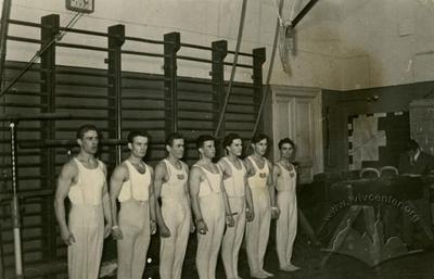 Gymnasts team of Lviv University of Physical Culture