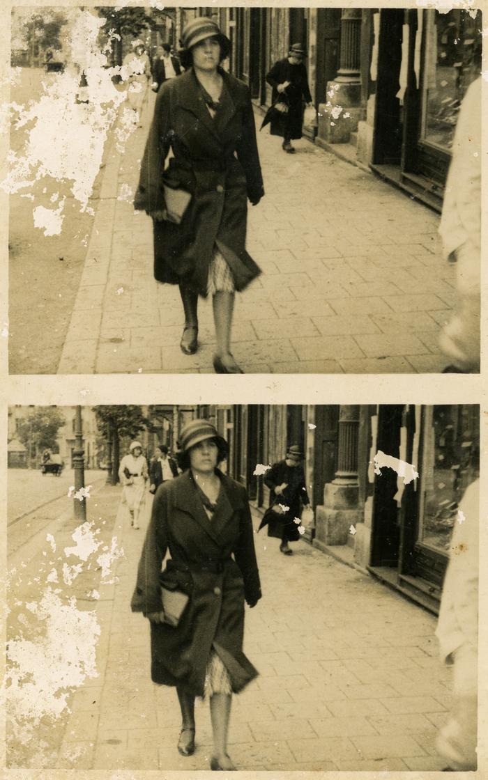 Woman on Sapieha street (Stepana Bandery street now) 2