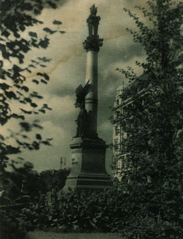 Adam Mickiewicz monument 2