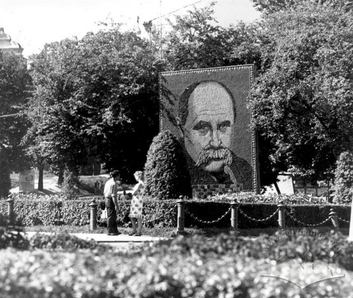 Portrait of T. H. Shevchenko in Shevchenka Blvd. 2