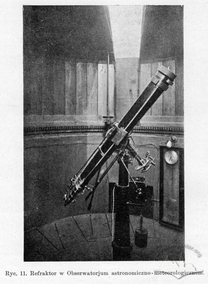 Refractor in Astronomical-meteorological observatory 2