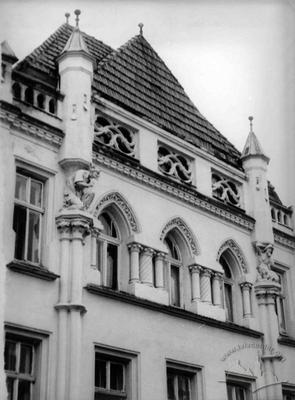 Фасад Будинку народної творчості (тепер Академічний театр ім. Курбаса)