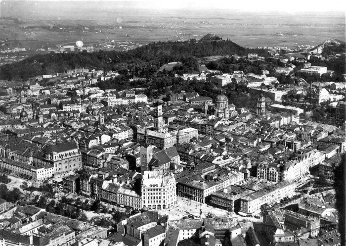 General view of Lviv. Aerophotography 2