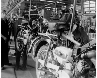 Leading Victory of Motor Bicycle Factory Workers