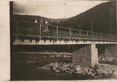 Bridge over Opir river