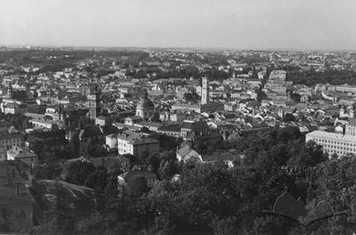 Панорама міста з боку Високого замку