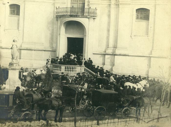 Wedding ceremony in St. Maria Magdalena church 2