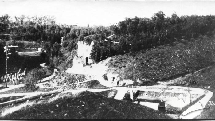 Artificial ruins of middle-ages castle 2