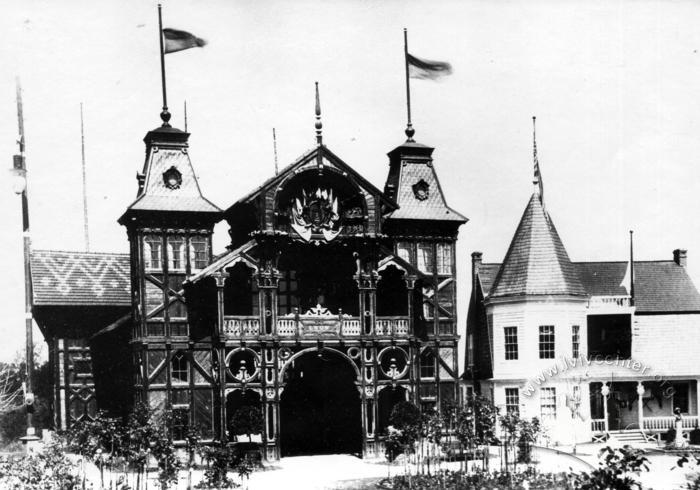 Pavilion of the city of Lviv and American pavilion 2