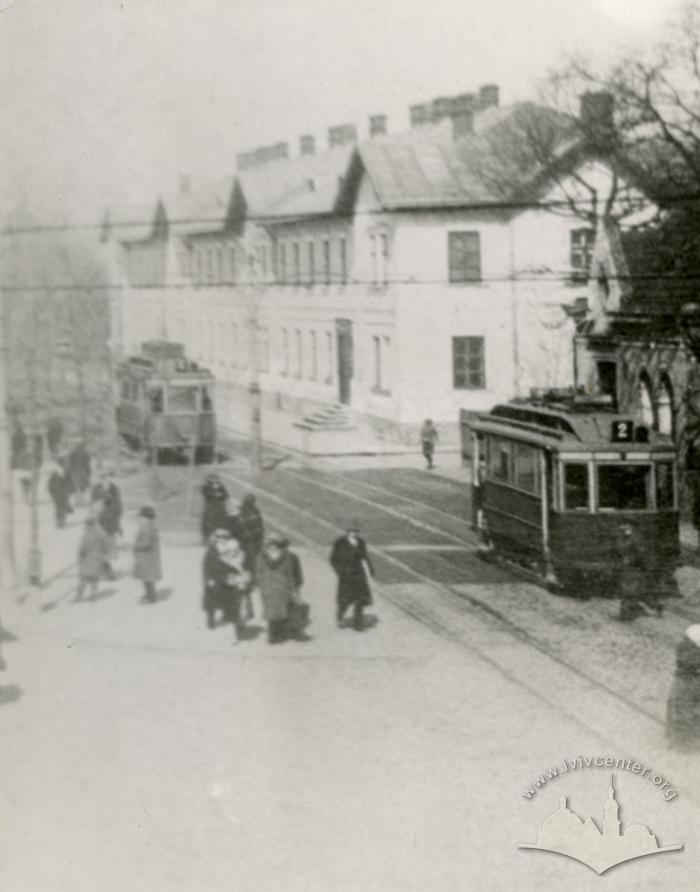 Tramcars on Chernivetska street 2