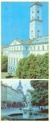 House of Lviv City Council. Fountain with the figure of Diana