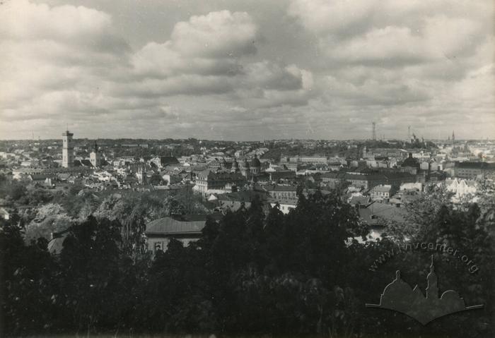 Панорама Львова з Високого замку 2