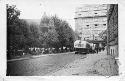 Terminus of trolleybuses  № 5 and № 6