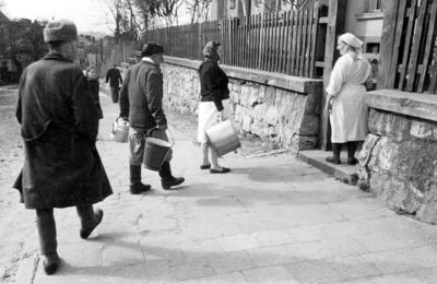 Lychakiv. Ostrozkykh Street, early 1960s