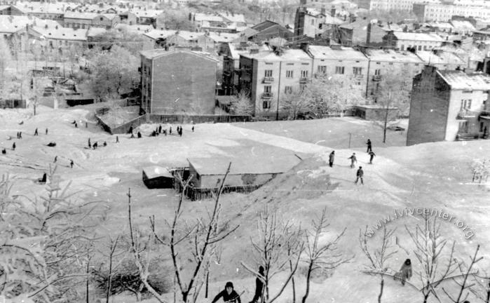 Yatska Hill. Tolstoho Street (early 1960s) 2