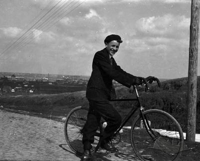Unknown Cyclist in Lviv