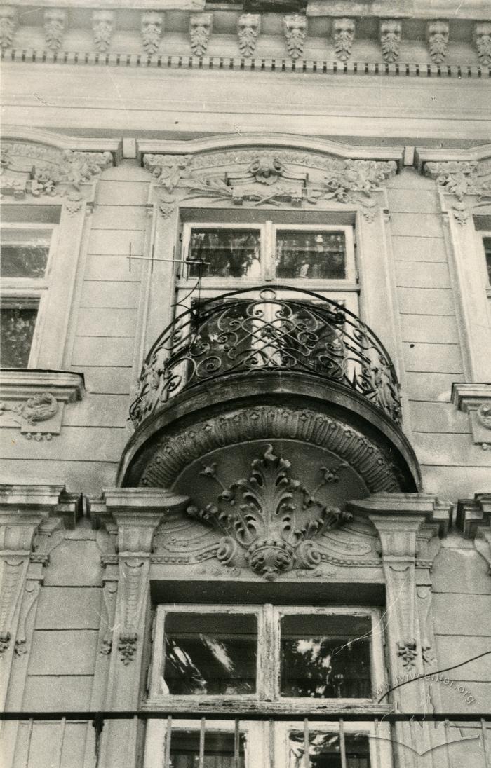 Balcony on the building façade  2