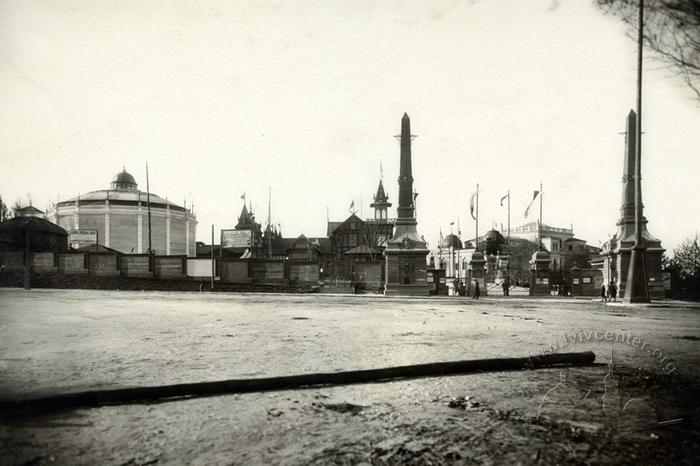 General County Exhibition of 1894. Main entrance. 2