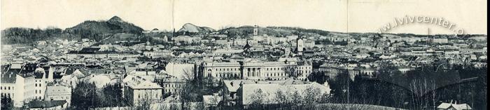 View of the city from Sviatoyurska mountain 2