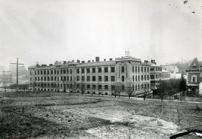 Former Arts and indastry school. Photo reproduction  2