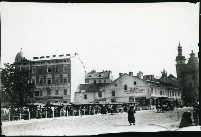 Halytska square. Photo reproduction  2