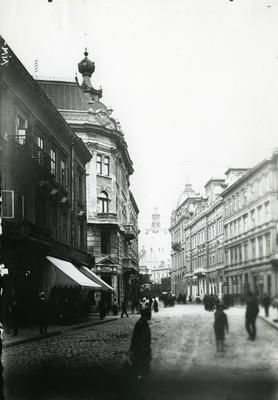 Вулиця Гнатюка. Репродукція фото 